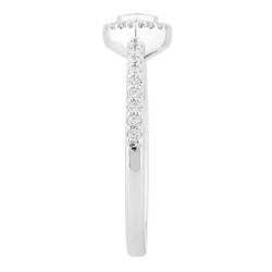 خاتم Lilou Marquise بالياقوت الأزرق – ذهب عيار 18 قيراط وألماس