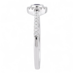 خاتم Lilou بالياقوت الأزرق – ذهب عيار 18 قيراط وألماس طبيعي