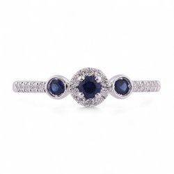 Bague de fiançaille Malika
