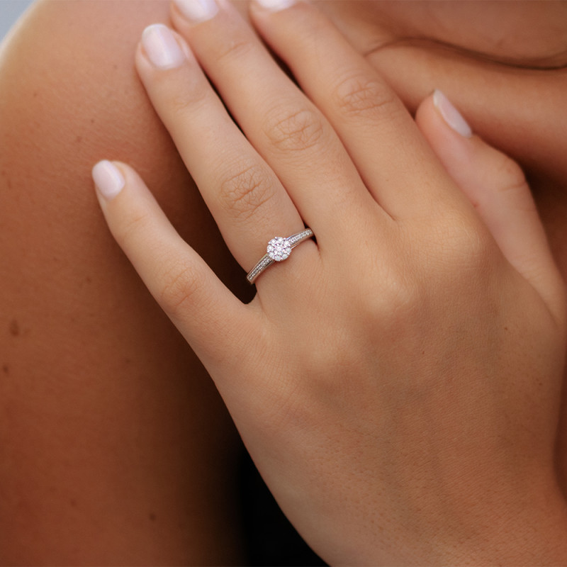 Bague Émeline – Or 18K et Diamants Naturels l Celinni