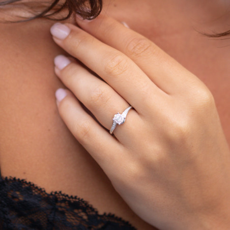 Bague de fiançaille Daniela
