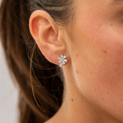 Pendientes Zoé – Oro de 18K y diamantes naturales | Celinni