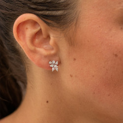 Pendientes Olivia – Oro de 18K y diamantes naturales