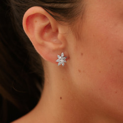 Nelly diamanten oorbellen in 18K goud | Celinni