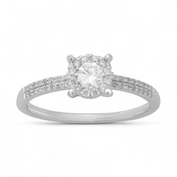 Tiphaine Ring – 18K Goud en Natuurlijke Diamanten | Celinni