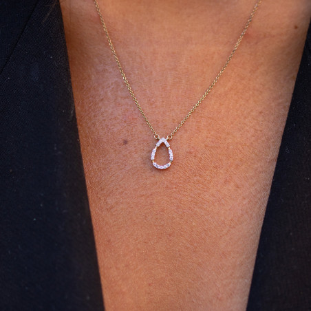 Pendentif Amanda poire
