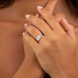 Anillo Aude – Oro de 18K y Diamantes Naturales | Celinni