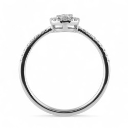 Anillo Clara Ovalado – Oro de 18K y Diamantes Naturales