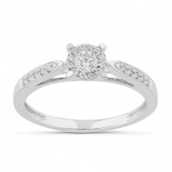 Delia Ring – 18K Gold and Natural Diamonds l Celinni