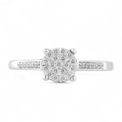 Maxima Ring – 18K Goud en Natuurlijke Diamanten | Celinni