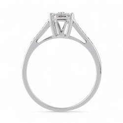 Maxima Ring – 18K Goud en Natuurlijke Diamanten | Celinni