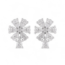 Diamant-Ohrringe Zoé aus 18K Gold | Celinni