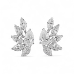 Pendientes Virginie – Oro de 18K y diamantes naturales