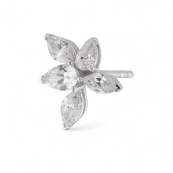 Paloma hangoorbellen met diamanten in 18K goud | Celinni