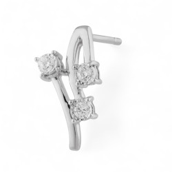 Patricia diamanten oorbellen in 18K goud | Celinni