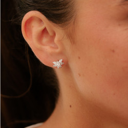 Ondine Diamond Earrings in 18K Gold | Earrings Celinni