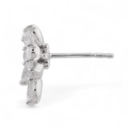 Ninon Diamond Earrings in 18K Gold | Celinni