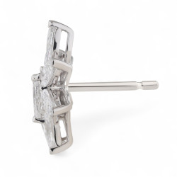 Diamant-Ohrringe Nelly aus 18K Gold | Celinni