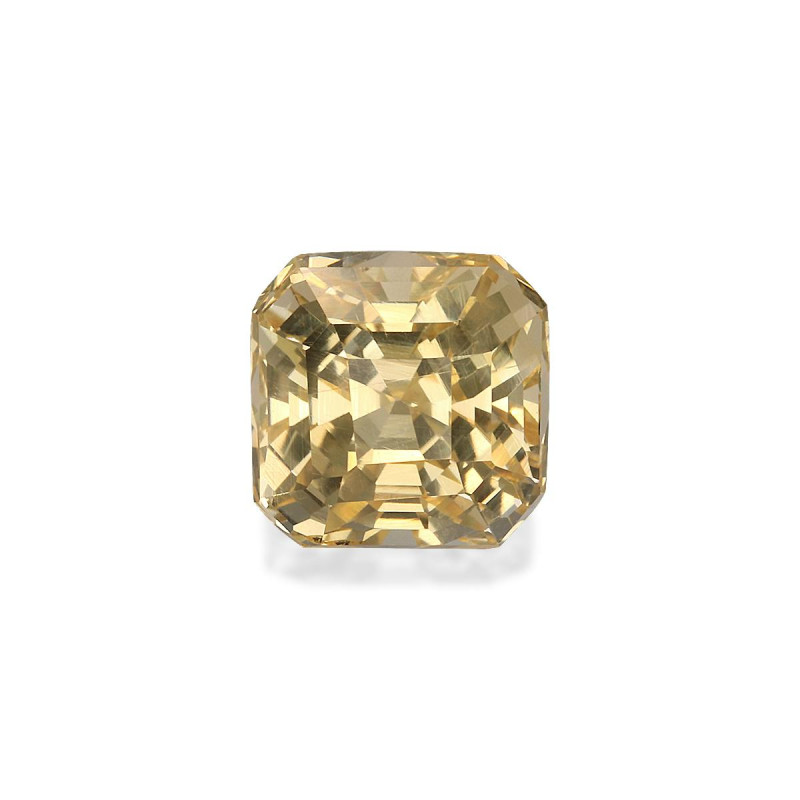 SQUARE-cut Yellow Sapphire Daffodil Yellow 2.61 carats
