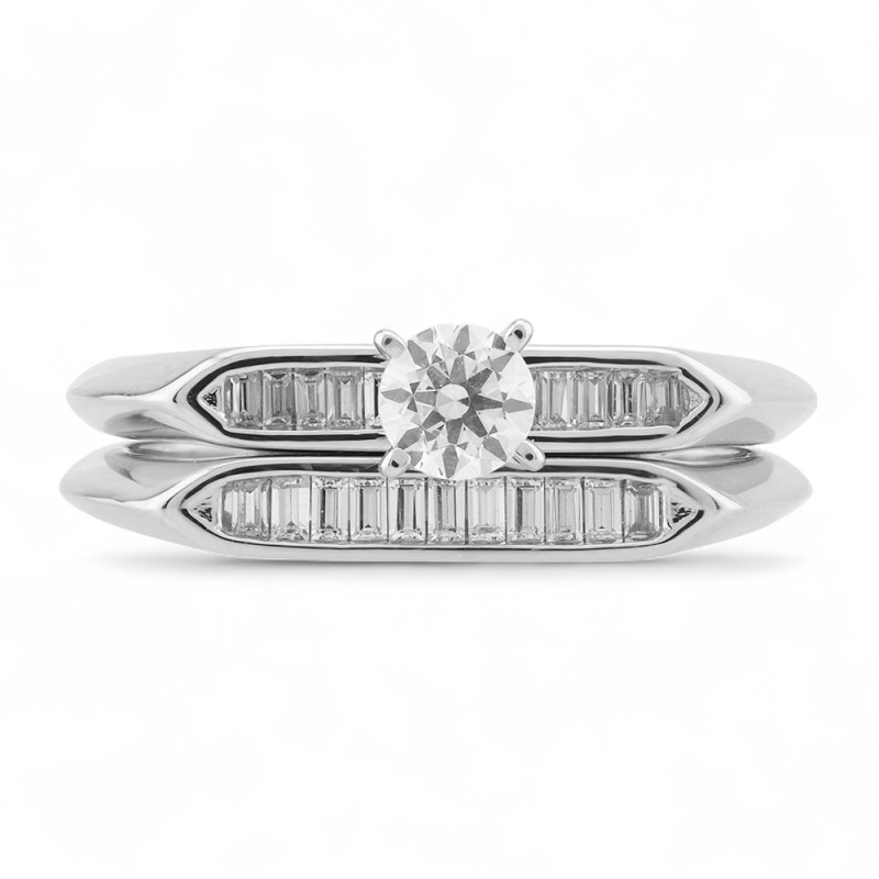 Bague de fiançaille Couple Aude