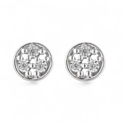 Anne Diamond Stud Earrings | 18K Gold & Natural Diamonds