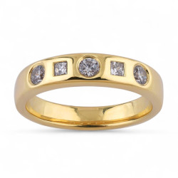Arwen Ring – 18K Gold and Natural Diamonds l Celinni