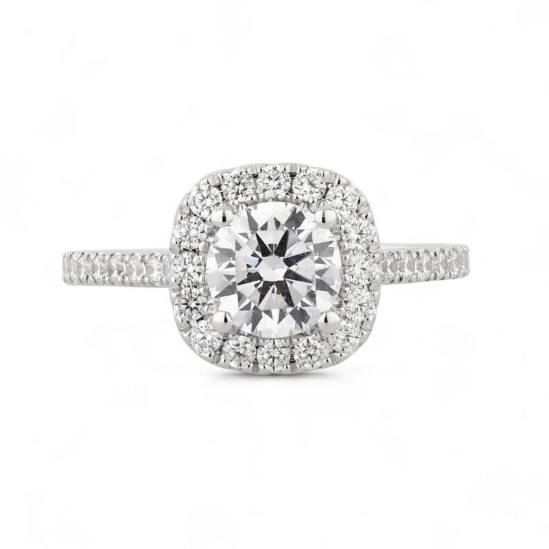 خاتم الألماس الطبيعي كونستانس ذهب عيار 18