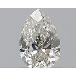 الماس على شكل كمثرى بوزن 0.5 قيراط