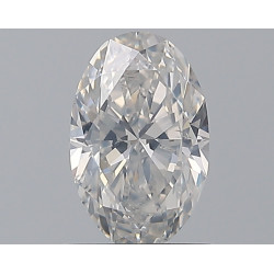 الماس على شكل بيضاوي بوزن قيراط واحد