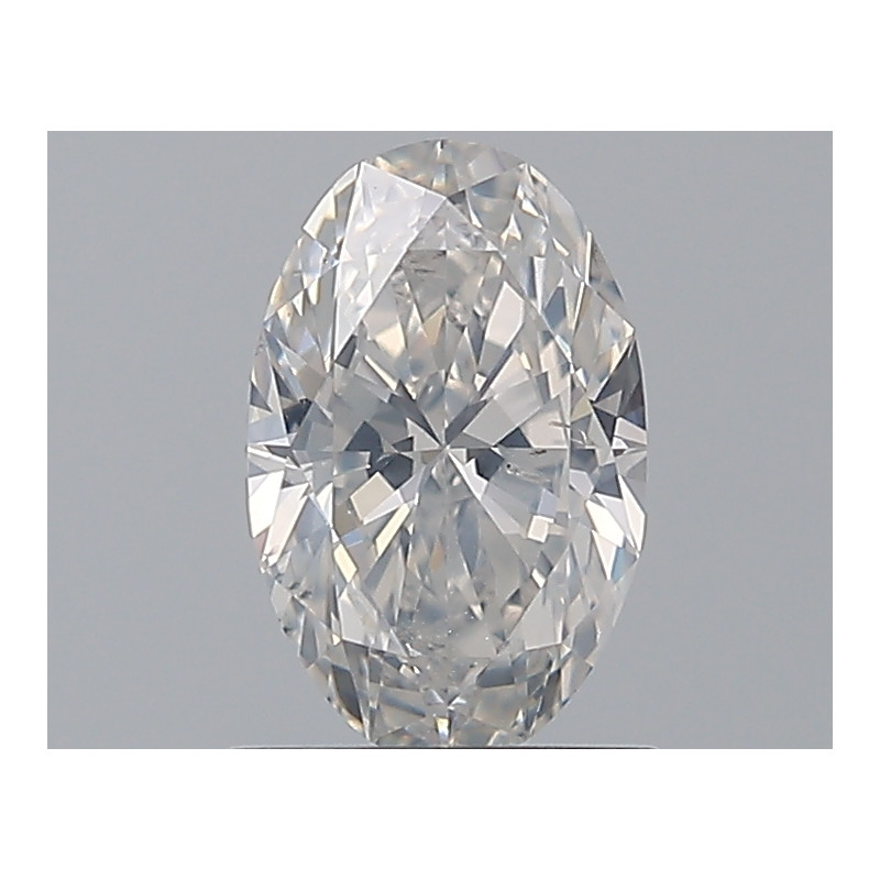 الماس على شكل بيضاوي بوزن قيراط واحد