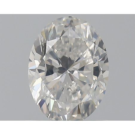 الماس على شكل بيضاوي بوزن قيراط واحد