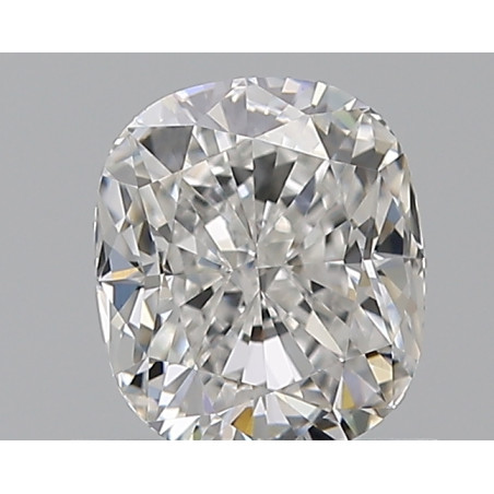 الماسة على شكل وسادة بوزن 0.9 قيراط