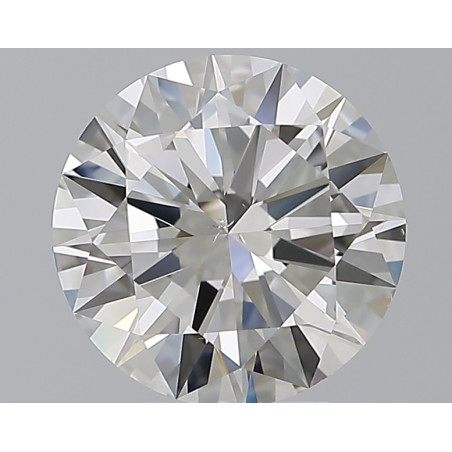 الماسة بشكل دائري بوزن 3.01 قيراط