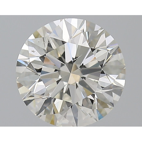 الماسة بشكل دائري بوزن 3.01 قيراط