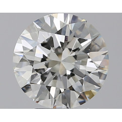 الماسة بشكل دائري بوزن 3.01 قيراط