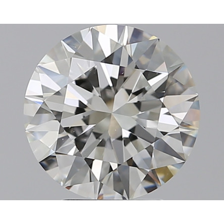 3.01-Carat Round Shape Diamond
