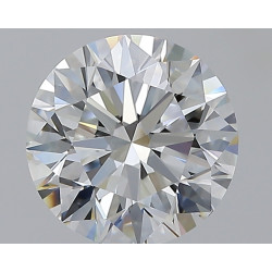 الماسة بشكل دائري بوزن 2.5 قيراط