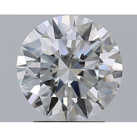 الماسة بشكل دائري بوزن 2.51 قيراط