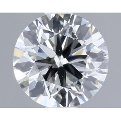 الماس بشكل دائري بوزن 0.67 قيراط