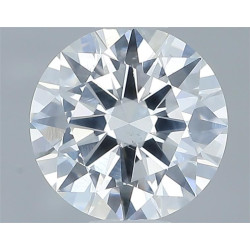 الماس بشكل دائري بوزن 0.67 قيراط