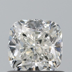 الماسة بشكل وسادة براقة بوزن 0.7 قيراط