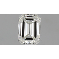 0.61 قيراط الماس على شكل الزمرد