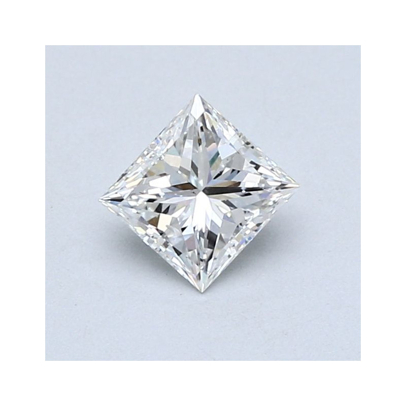 الماسة بشكل الأميرة بوزن 0.66 قيراط