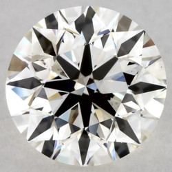 الماس بشكل دائري بوزن 0.7 قيراط