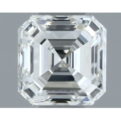 الماس على شكل الزمرد المربع بوزن 0.81 قيراط