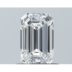 0.7 قيراط الماس على شكل الزمرد