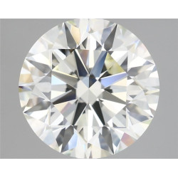 الماسة بشكل دائري بوزن 3.01 قيراط