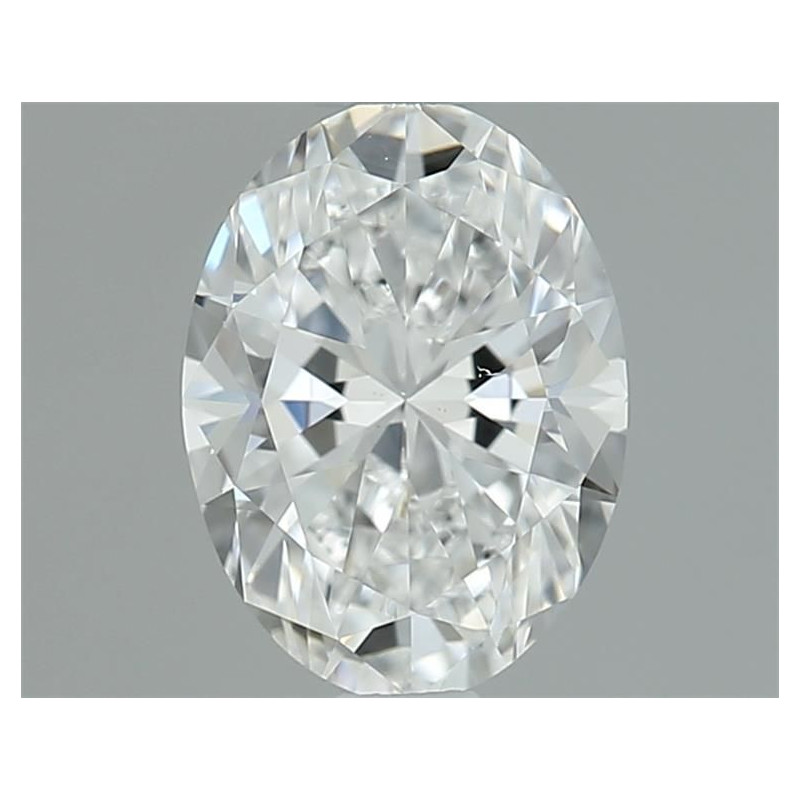 الماس على شكل بيضاوي بوزن 0.7 قيراط