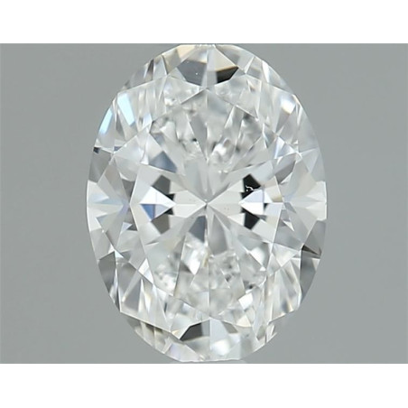 الماس على شكل بيضاوي بوزن 0.7 قيراط