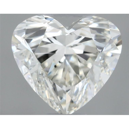 الماس على شكل قلب بوزن 0.5 قيراط